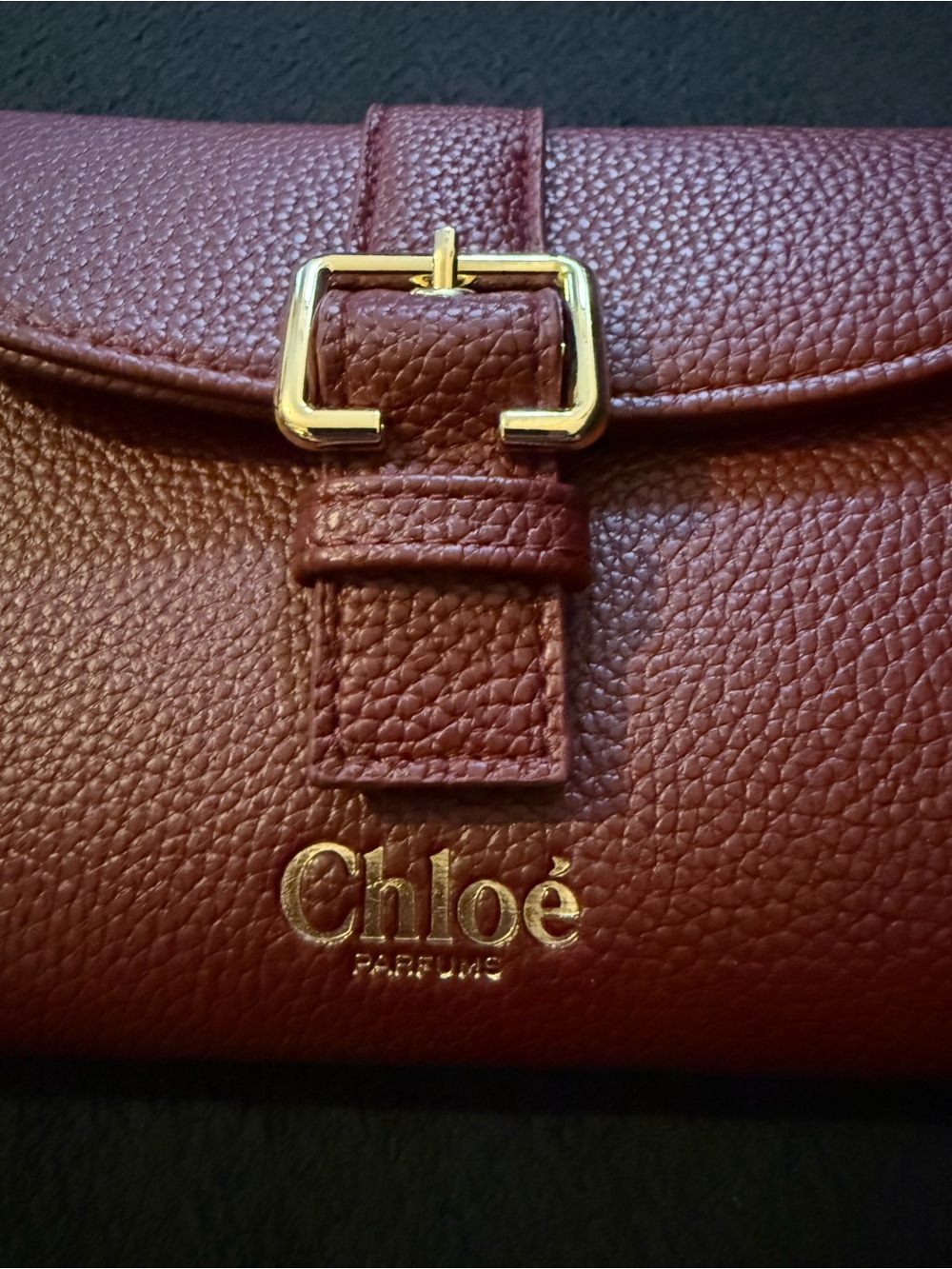 Chloe Flap Wallet with Buckle - Picture 3 of 7